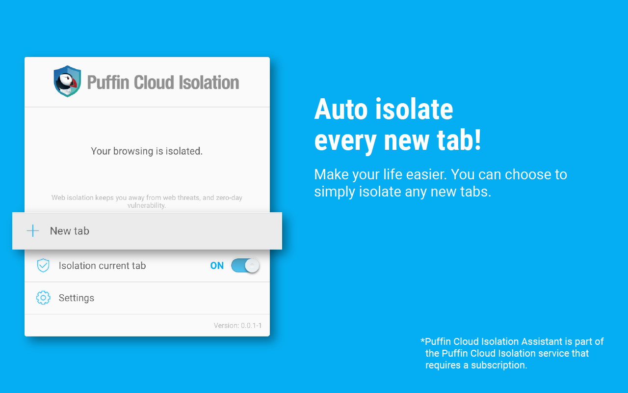 Puffin Cloud Isolation Assistant Preview image 3