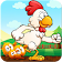 Flicky poussin:Jumping  Running poulet plate-forme icon