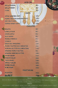 Rana Healthy Foods menu 1