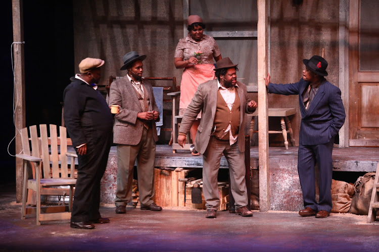The star-studded cast of 'Fences' includes Lunga Radebe, Tumisho Masha, Khutjo Green, Sbusiso Mamba and Hlomla Dandala.