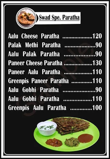 Swaad Paratha House menu 