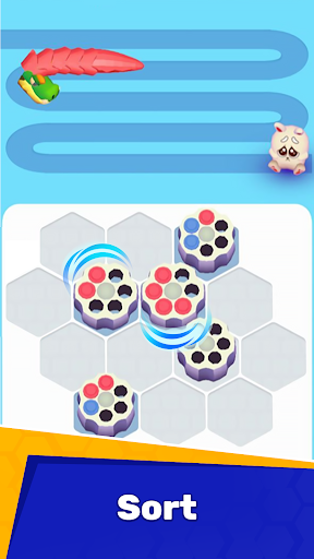 Screenshot Snake Bullet Sort