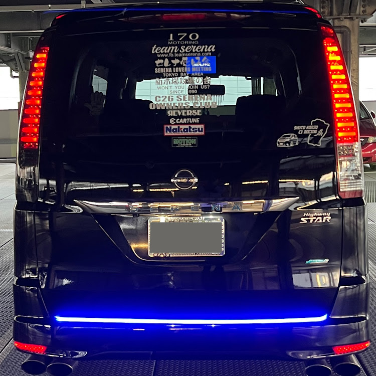 セレナのテールランプ交換・VALENTI・スモークテール・C26 SERENA OWNERS CLUB・セレナ愛好会に関するカスタム事例の投稿画像3枚目
