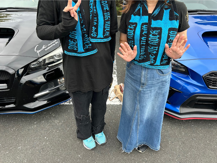 レヴォーグのエコパでスバルの秋祭り・エコパスタジアムP3・エコスバ・スバ女×スバ女に関するカスタム事例の投稿画像9枚目