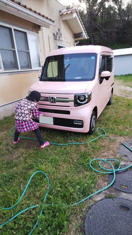 アルトの洗車・お手伝いさん・きれいになった✨に関するカスタム事例の投稿画像2枚目