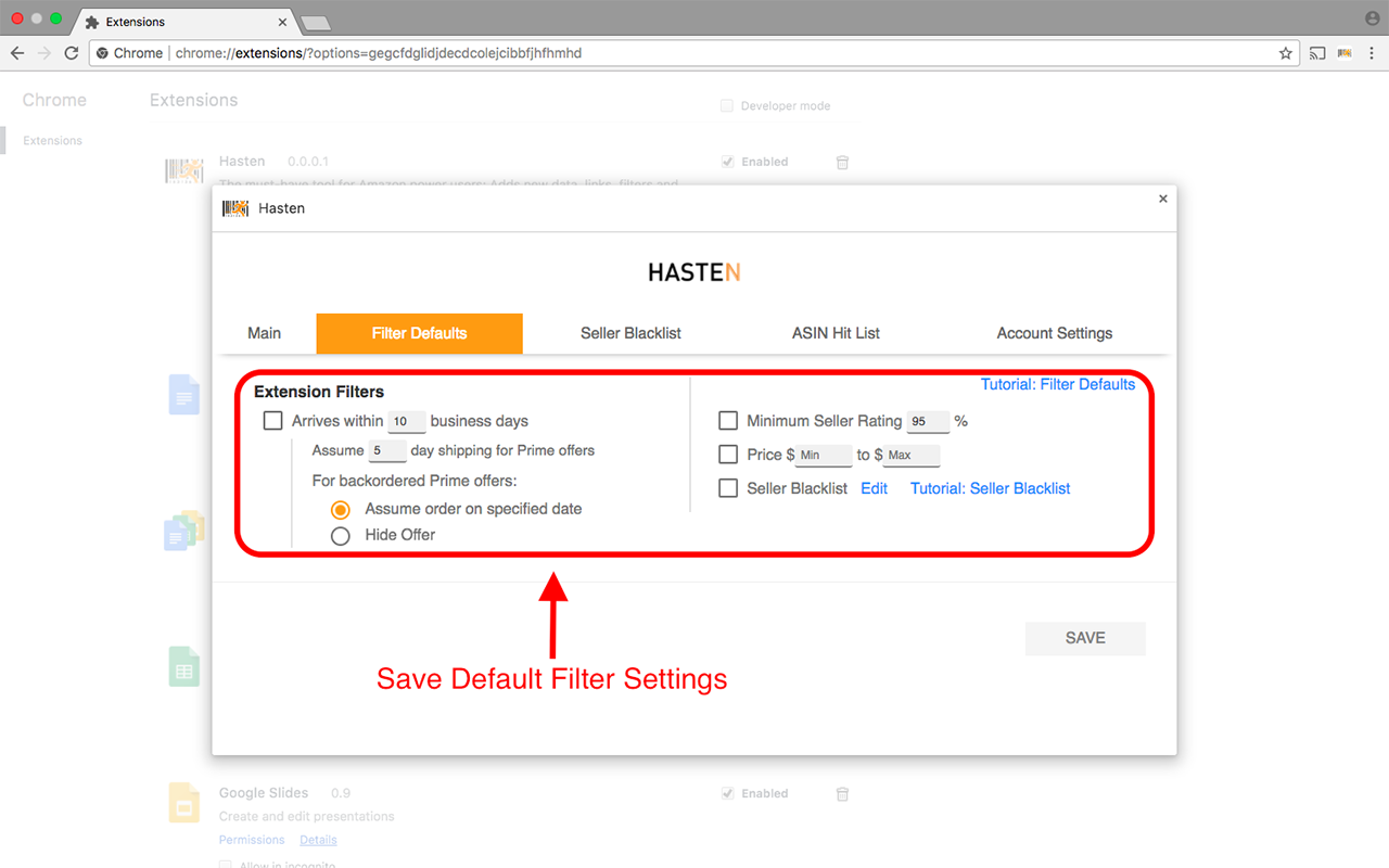 Hasten - Amazon Workflow & Arbitrage Tool Preview image 4