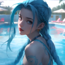 Jinx on Vacation Live Wallpaper