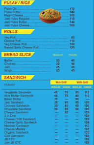 Jay Bhavani Vadapav menu 3