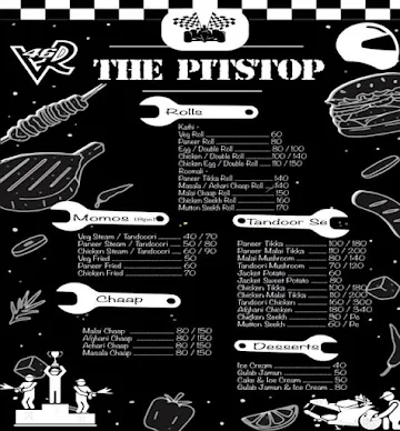 The Pitstop menu 