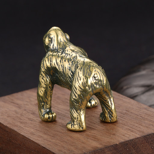 Title 2, Solid Pure Copper Orangutan Ornament Exquisite ...