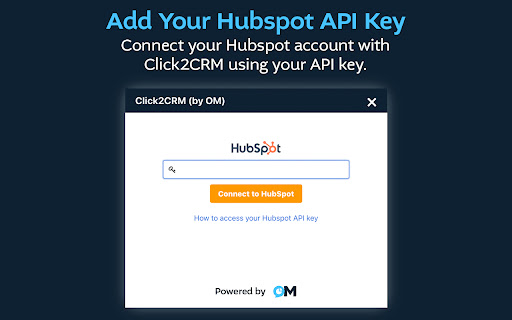 Click2CRM - Instantly Add Contacts to Hubspot