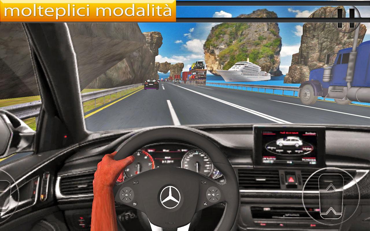Android application Crazy Car Driving: Racing Game screenshort