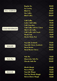 Cafe Junction And Ice Cream Parlour menu 1