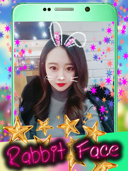 Android application Rabbit Face filters Effect screenshort
