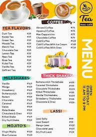 Teamax Cafe menu 1