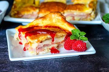 Baked Monte Cristo Sandwiches