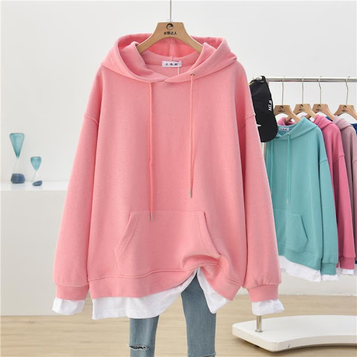 Title 6, Womens Temperament Wild Hooded Fake Two Pieces...