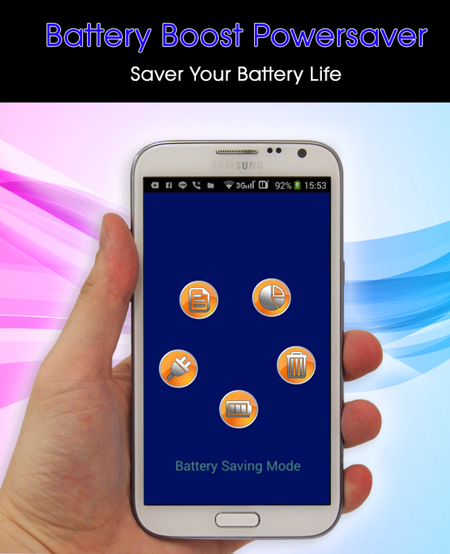 Android application Battery Boost Powersaver screenshort