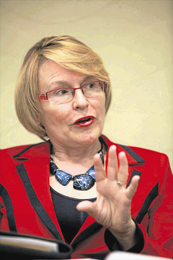 ONE DAY: DA leader Helen Zille wants party funding to be transparent - but not yet