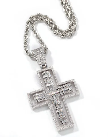 Double-sided cross necklace - 0