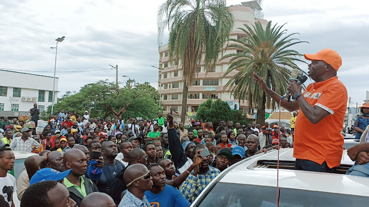 Kisumu Central ODM nominee Dr. Joshua Oron who won the ticket in the party primaries.