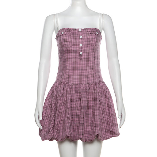 Title 12, Hot Girl Backless Slim Fit Suspender Skirt for ...