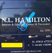 N L Hamilton Painter and Decorator Logo