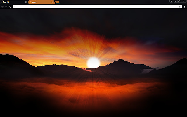 Majestic Sunset chrome extension