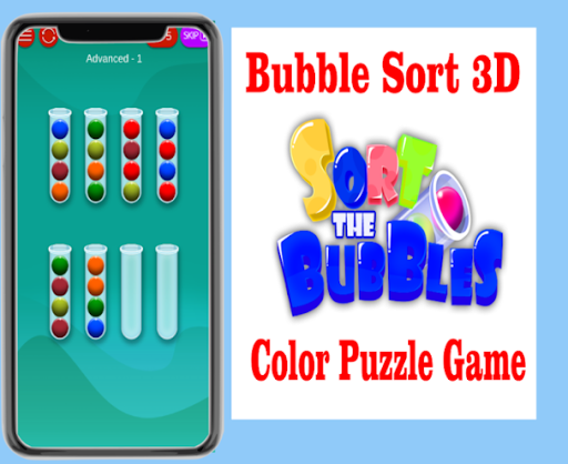 Screenshot Bubble Sort 3D - Color Puzzle 