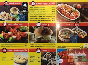 Wow! Momo menu 