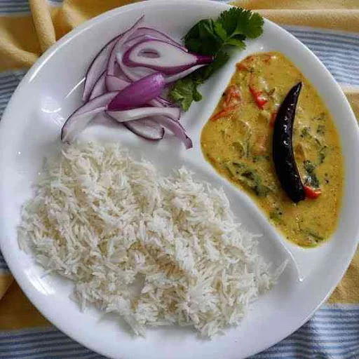 Kadhi Rice Thali