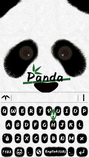 Panda Kika Keyboard Theme