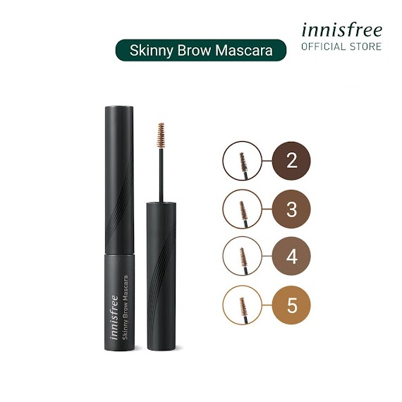 [Mã Cosif12 Giảm 10% Đơn 400K] Mascara Chân Mày Siêu Mảnh Innisfree Skinny Brow Mascara 4G