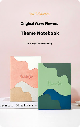 Title 2, Home Portable Creative Leather Art Notebook. Pe...