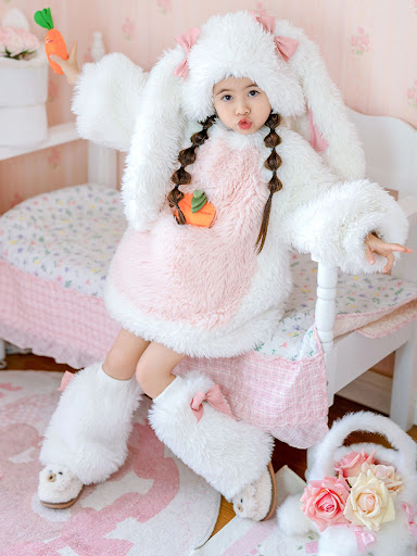 Title 4, Easter Bunny Parent-child Costume Create joyful...