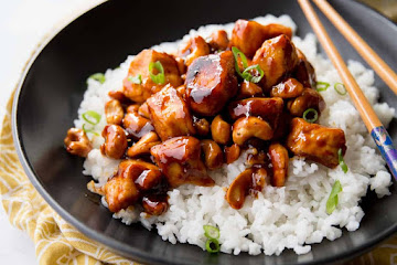 Sticky Cashew Chicken
