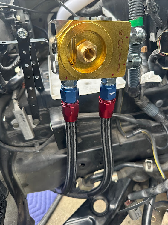 スカイラインのR34・ER34 4ドア・RB25DET・MT載せ替え・HPIオイルクーラーに関するカスタム事例の投稿画像9枚目