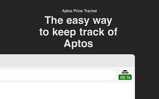 Aptos Price Tracker