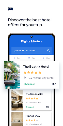 Screenshot Flights & Hotels
