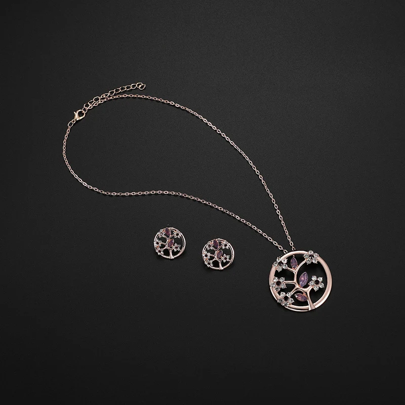 Title 1, Twee-delige Vintage Tak Hanger Ketting & Oorbel...