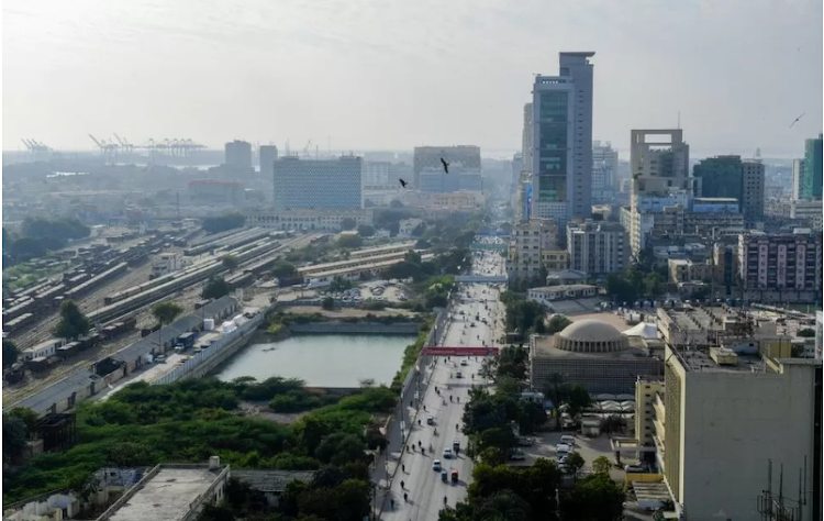 mports have been stacking up in ports, including here in Karachi