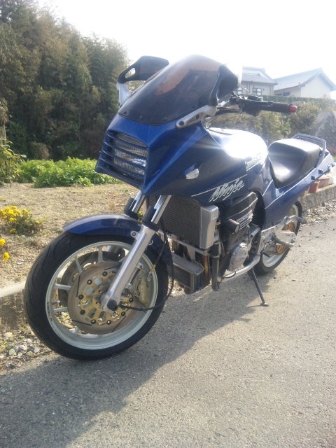 C25ねこねこ(喪中)さんが投稿したGPZ900R・Ninjaに関するカスタム事例の投稿画像1枚目