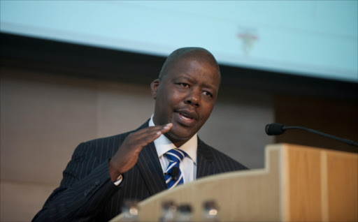 Tiger Brands CEO Peter Matlare addresses the media and analysts on the group's results on November 21, 2012 in Johannesburg, South Africa. The group's star performers in the period under review were exports and international businesses.