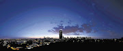 Johannesburg skyline, photographed from Observatory.