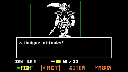 Battle with Undyne