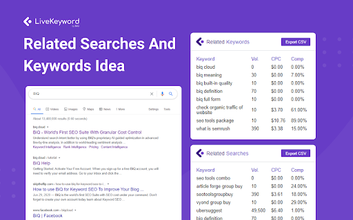 LiveKeyword by BiQ