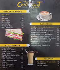 The Chillout Cafe menu 2