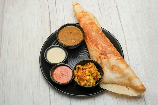 Butter Onion Masala Dosa