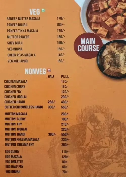 Pratik Biryani House menu 