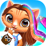 Cover Image of 下载 Amy's Animal Hair Salon - Fluffy Cats Makeovers 2.0.9 APK